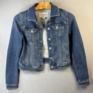 Anthropologie Pilcro And The Letterpress Denim Trucker Jacket Women's XS Cowgirl